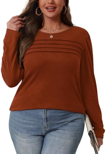 41feuol2cxl. ac .jpg Cuptacc Damen Langarmshirt Rundhals Locker Oberteile Mit Knöpfen