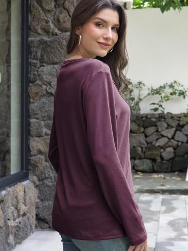 41g9rhboxml. ac 2.jpg Cuptacc Langarmshirt Damen Rundhalsausschnitt Chic Mit Falten OEKO-TEX STANDARD 100