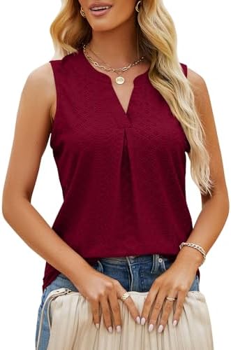 41jkyuxdmul. ac .jpg TrendiMax Global Recycled Standard Damen Casual Tank Top Lang V Ausschnitt Sommer Tunika