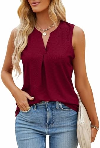 41juqbweg5l. ac .jpg TrendiMax Global Recycled Standard Damen Casual Tank Top Lang V Ausschnitt Sommer Tunika