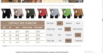 41lbftybnal. ac .jpg Cuptacc Einfarbigen Hoodie für Damen OEKO-TEX STANDARD 100 Langarm Sweatshirt V-Ausschnitt Drawstring Top