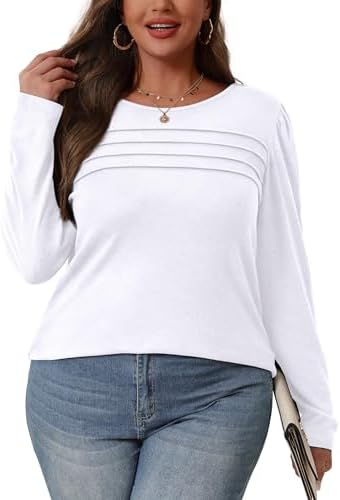 41nc2akyrcl. ac .jpg Cuptacc Damen Langarmshirt Rundhals Locker Oberteile Mit Knöpfen