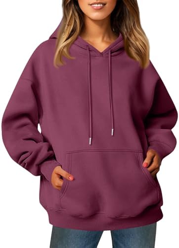 41troccxil. ac .jpg Generisch Lässige Leichte Jogginganzug Damen Loose Fit Sport Kapuzenpullover Oversize Langarm Gelb Groß Kleiner Standard