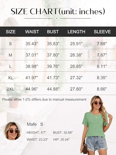 41ub9wjxx4l. ac .jpg YGOODM Damen 3er Pack Kurzarm Sommer T-Shirts Basic Rundhalsausschnitt