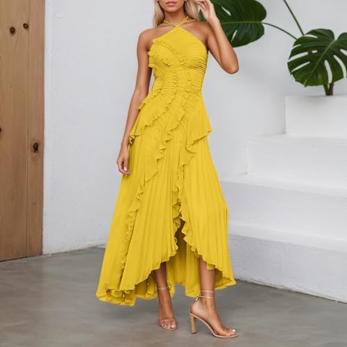 41yim1f9hhl. ac .jpg Generisch Sommerkleider Damen Lange fließender Ausschnitt OversIZED T-SHIRT KLEID fuer ALLTAG UND DATEINGETSTUFES MIDIKL