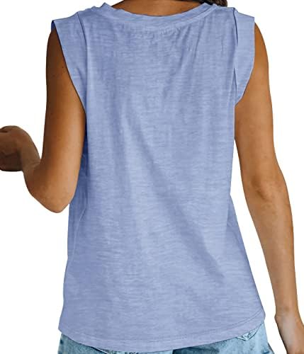 41zasuhdbzl. ac .jpg Ebifin Tops Damen Sommer Tank Top Rundhalsausschnitt Longtops
