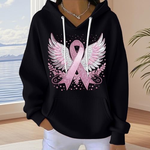 51b923ro il. ac .jpg HOOUDO Damen Oversize Pullover Hoodie Herbst Winter Cardigan Mit Kapuze Langarm V-Ausschnitt